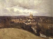 Corot Camille View of Saint-It oil painting